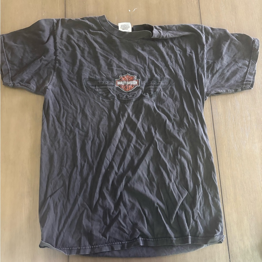 Vintage Harley-Davidson 100 year anniversary Charcoal Tee for Men